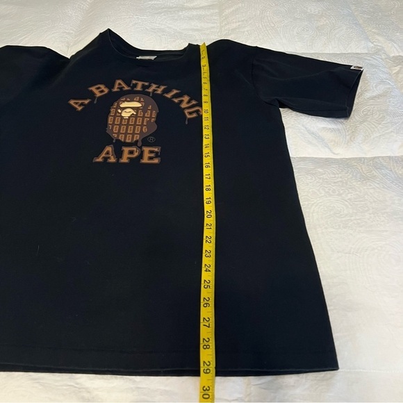 Bape A Bathing Ape XL Valentine Chocolate Ape Head Black Short Sleeve Tee - Picture 7 of 10